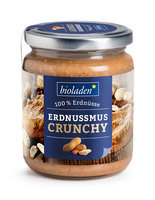 Erdnussmus Crunchy 250g 100% Erdnüsse