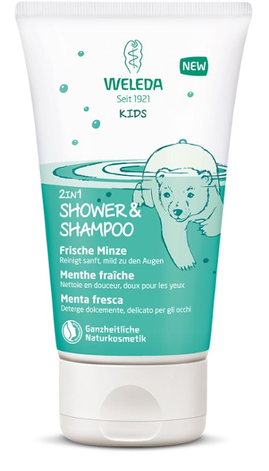 Shower&Shampoo, Frische Minze 150 ml