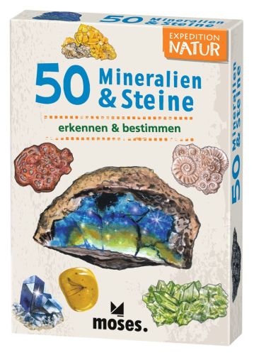 50 Mineralien & Steine