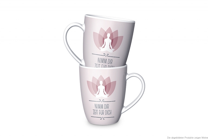 Tasse rose: Nimm dir Zeit für dich