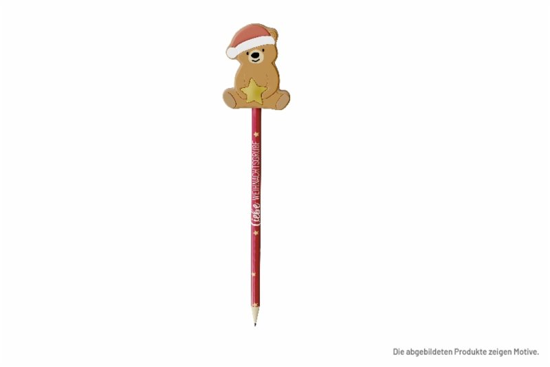 Bleistift Weihnachten Bär