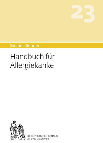 Handbuch Nr. 23 Allergiekranke