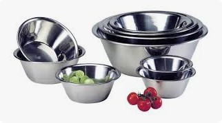 Edelstahl-Schüssel 2 Liter