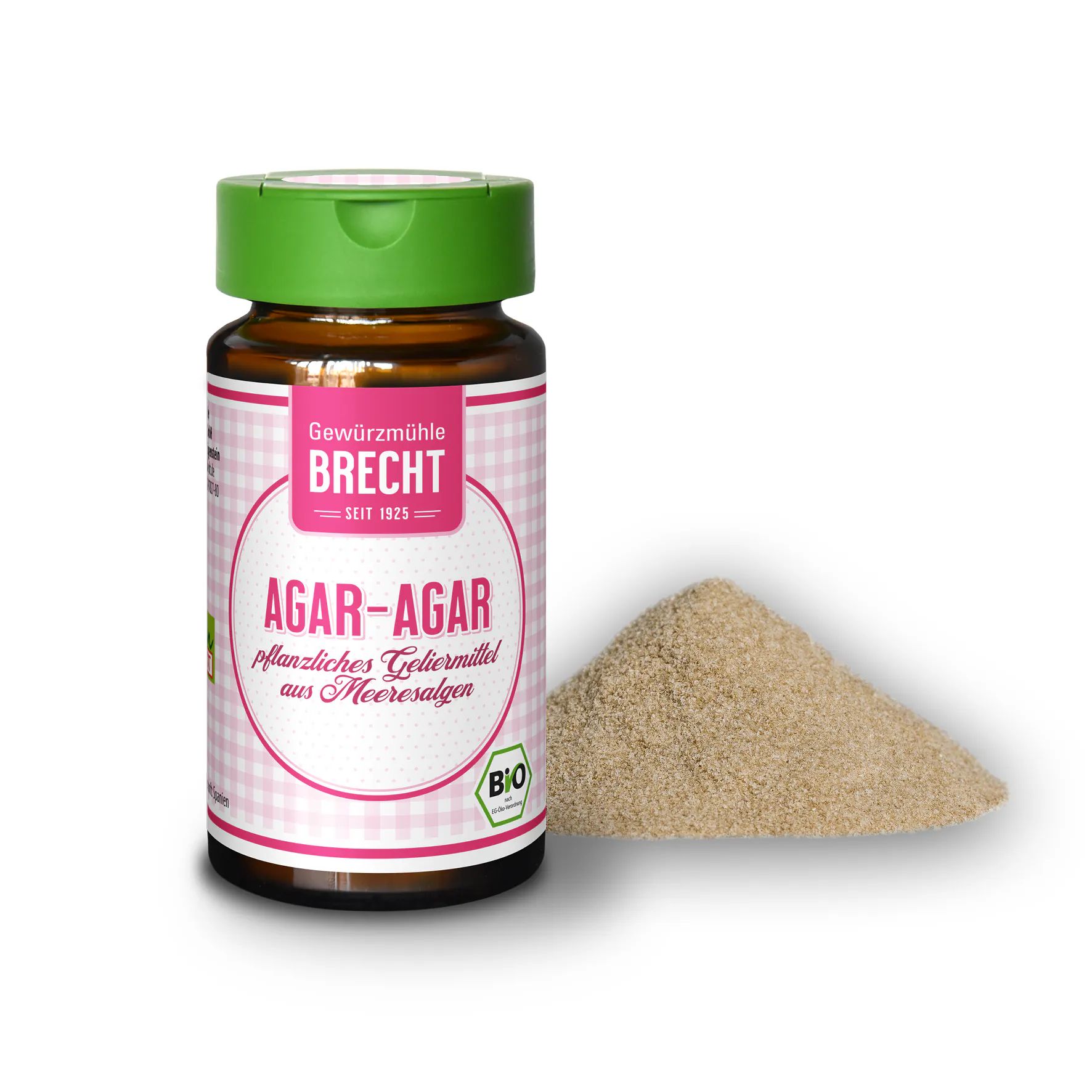 Agar-Agar bio 40 g Glas