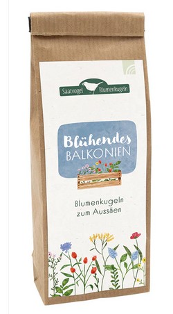 Blühendes Balkonien - Blumenkugeln zum Aussäen