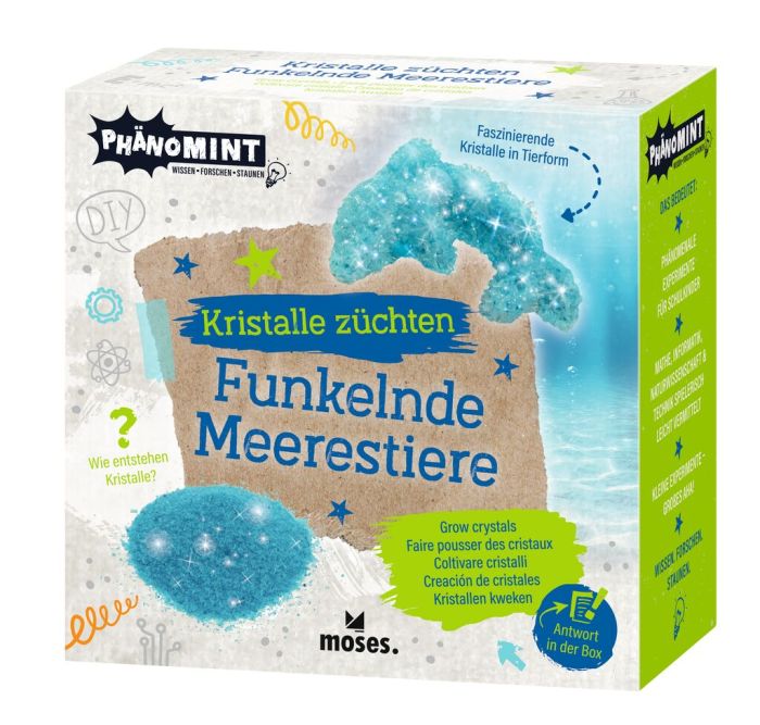 Funkelnde Meerestiere - Kristalle züchten 