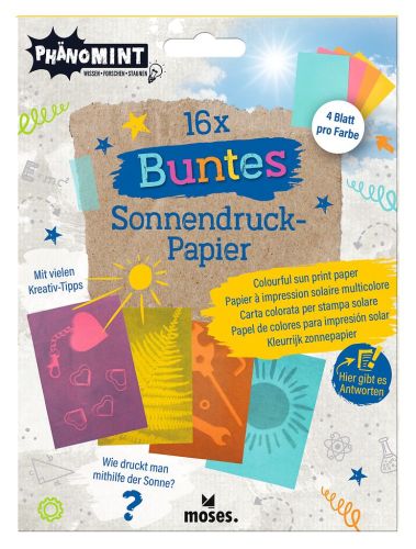 Buntes Sonnendruckpapier PhänoMINT