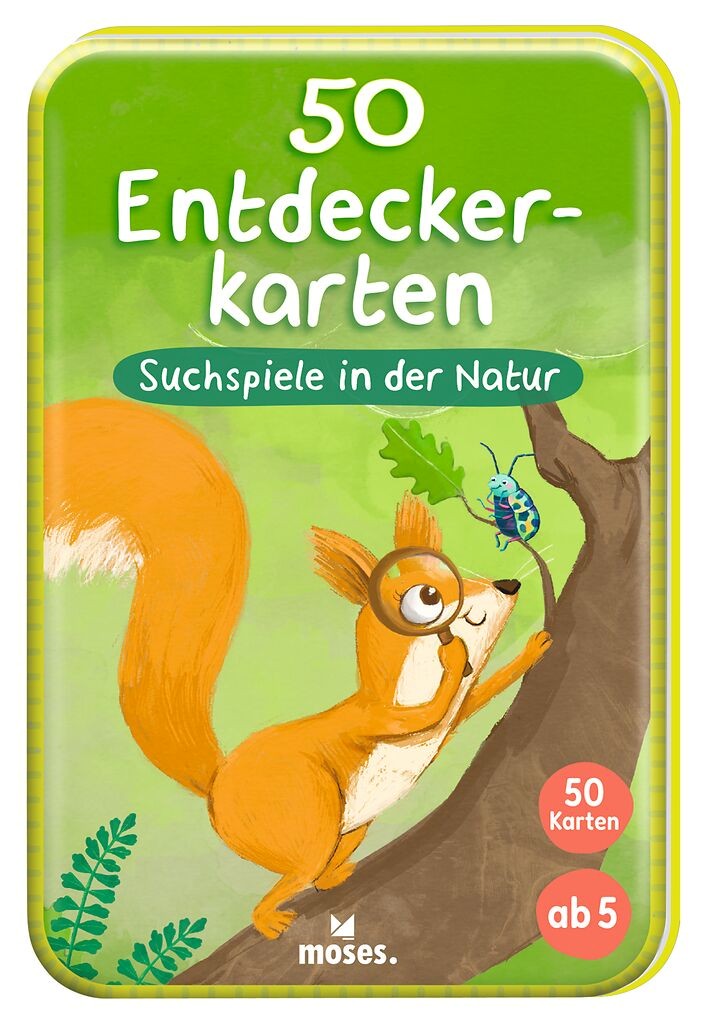 50 Entdeckerkarten - Suchspiel in der Natur